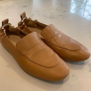 Everlane Day Loafer, size 10, tan Italian leather